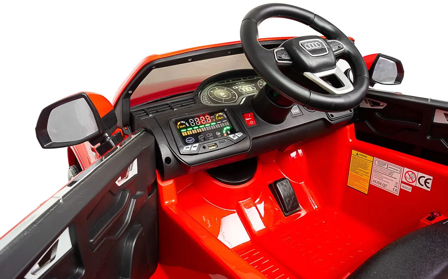 Электромобиль Toyz Audi Q7 (Red) - 7