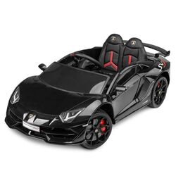 Masinuta electrica Toyz Lamborghini Aventador SVJ (Black)
