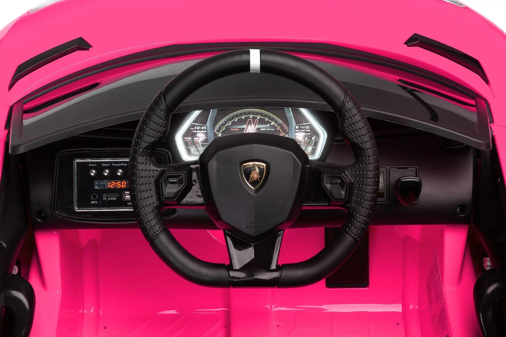 Электромобиль Toyz Lamborghini Aventador SVJ (Pink) - 11