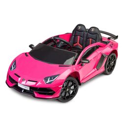 Masinuta electrica Toyz Lamborghini Aventador SVJ (Pink)