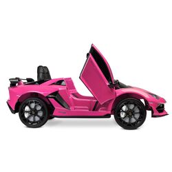 Электромобиль Toyz Lamborghini Aventador SVJ (Pink) Thumb