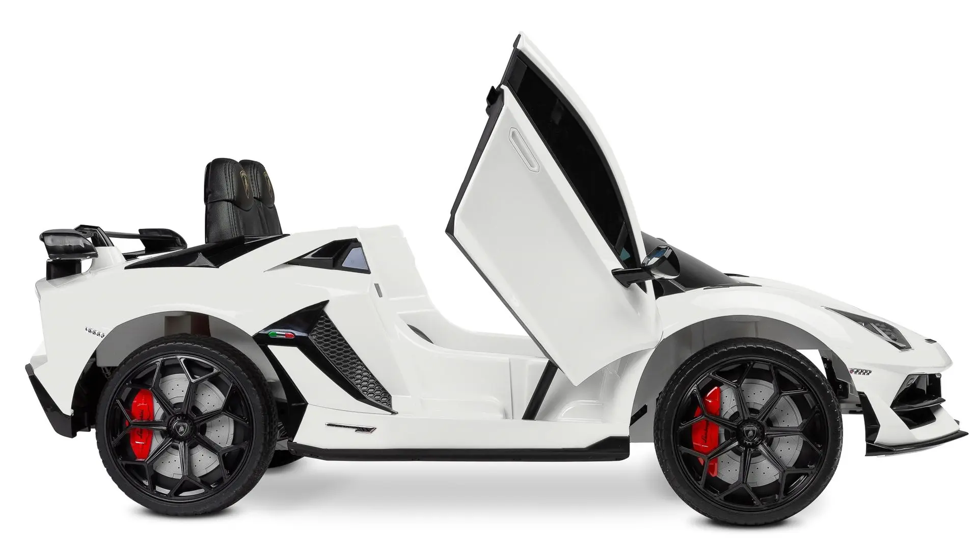 Masinuta electrica Toyz Lamborghini Aventador SVJ (White) - 3