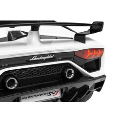 Masinuta electrica Toyz Lamborghini Aventador SVJ (White) Thumb