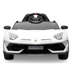 Masinuta electrica Toyz Lamborghini Aventador SVJ (White) Thumb
