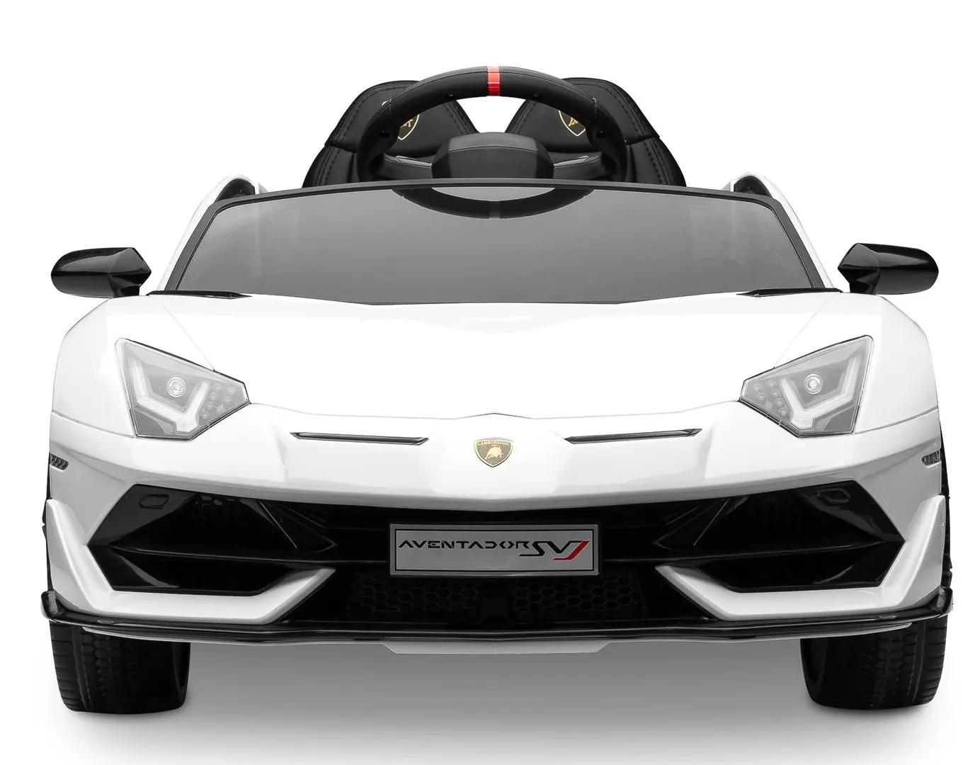 Masinuta electrica Toyz Lamborghini Aventador SVJ (White) - 6
