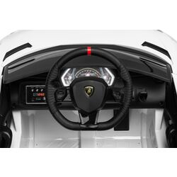 Masinuta electrica Toyz Lamborghini Aventador SVJ (White) Thumb