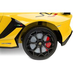 Электромобиль Toyz Lamborghini Aventador SVJ (Yellow) Thumb