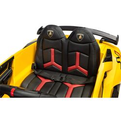 Электромобиль Toyz Lamborghini Aventador SVJ (Yellow) Thumb