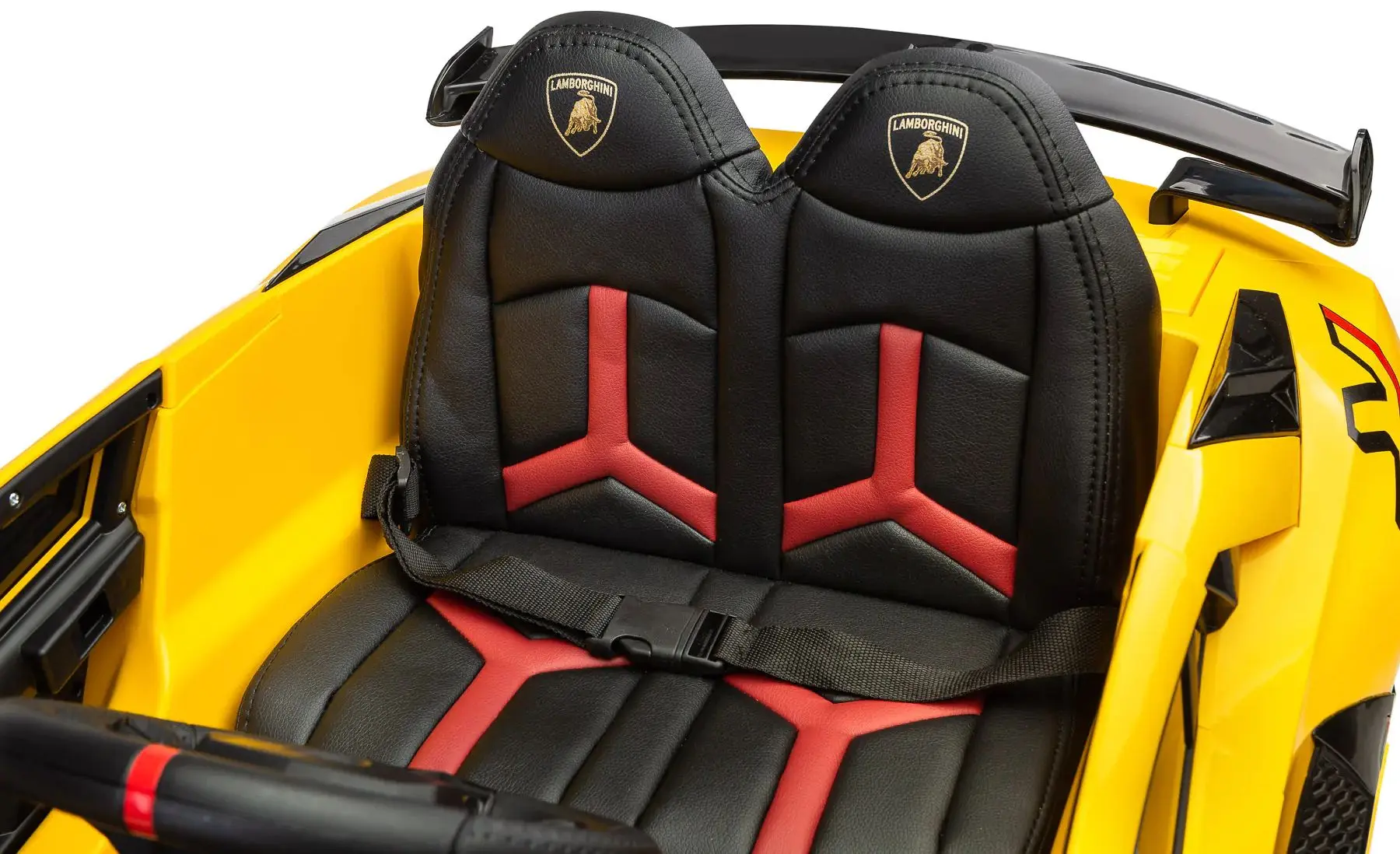 Электромобиль Toyz Lamborghini Aventador SVJ (Yellow) - 12