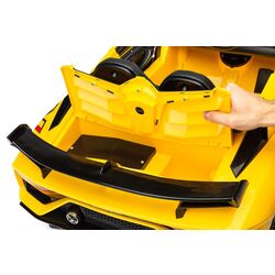 Электромобиль Toyz Lamborghini Aventador SVJ (Yellow) Thumb