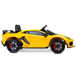 Masinuta electrica Toyz Lamborghini Aventador SVJ (Yellow) Thumb