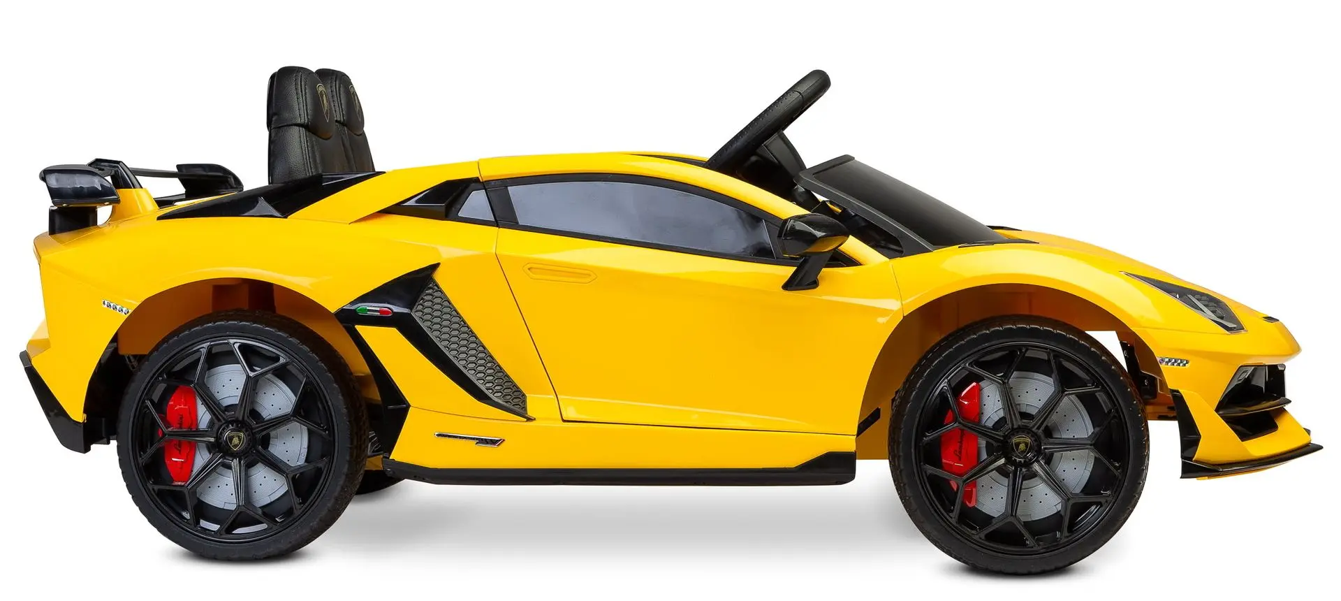Masinuta electrica Toyz Lamborghini Aventador SVJ (Yellow) - 2