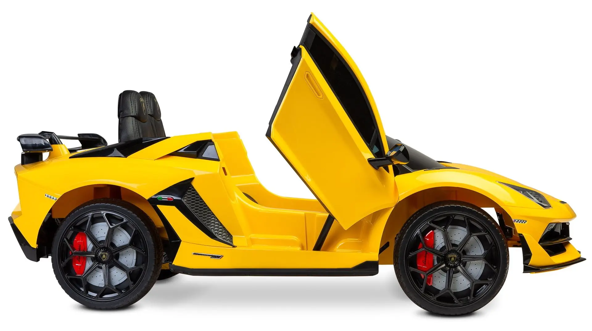 Masinuta electrica Toyz Lamborghini Aventador SVJ (Yellow) - 3