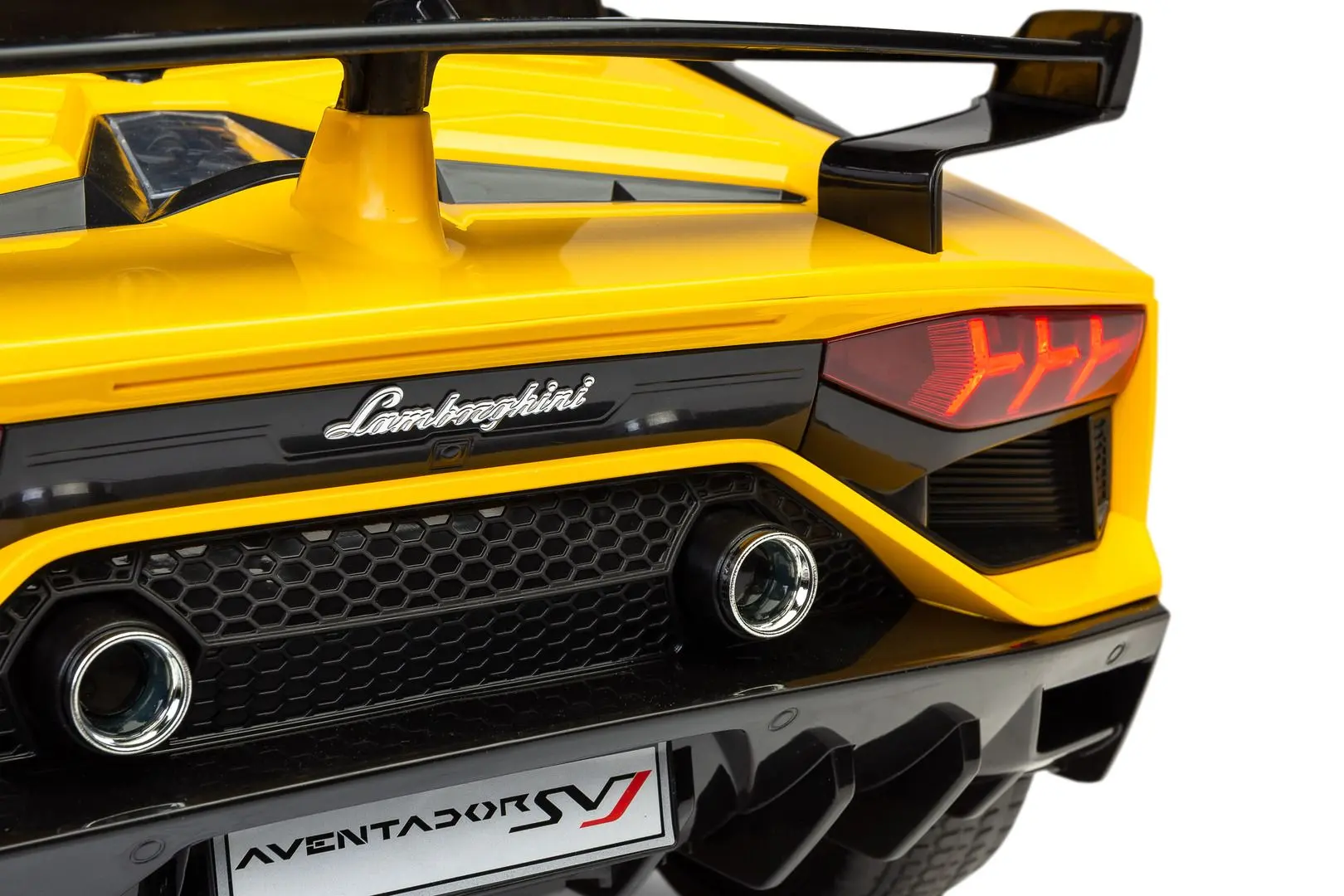 Masinuta electrica Toyz Lamborghini Aventador SVJ (Yellow) - 5