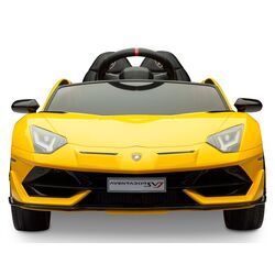 Masinuta electrica Toyz Lamborghini Aventador SVJ (Yellow) Thumb