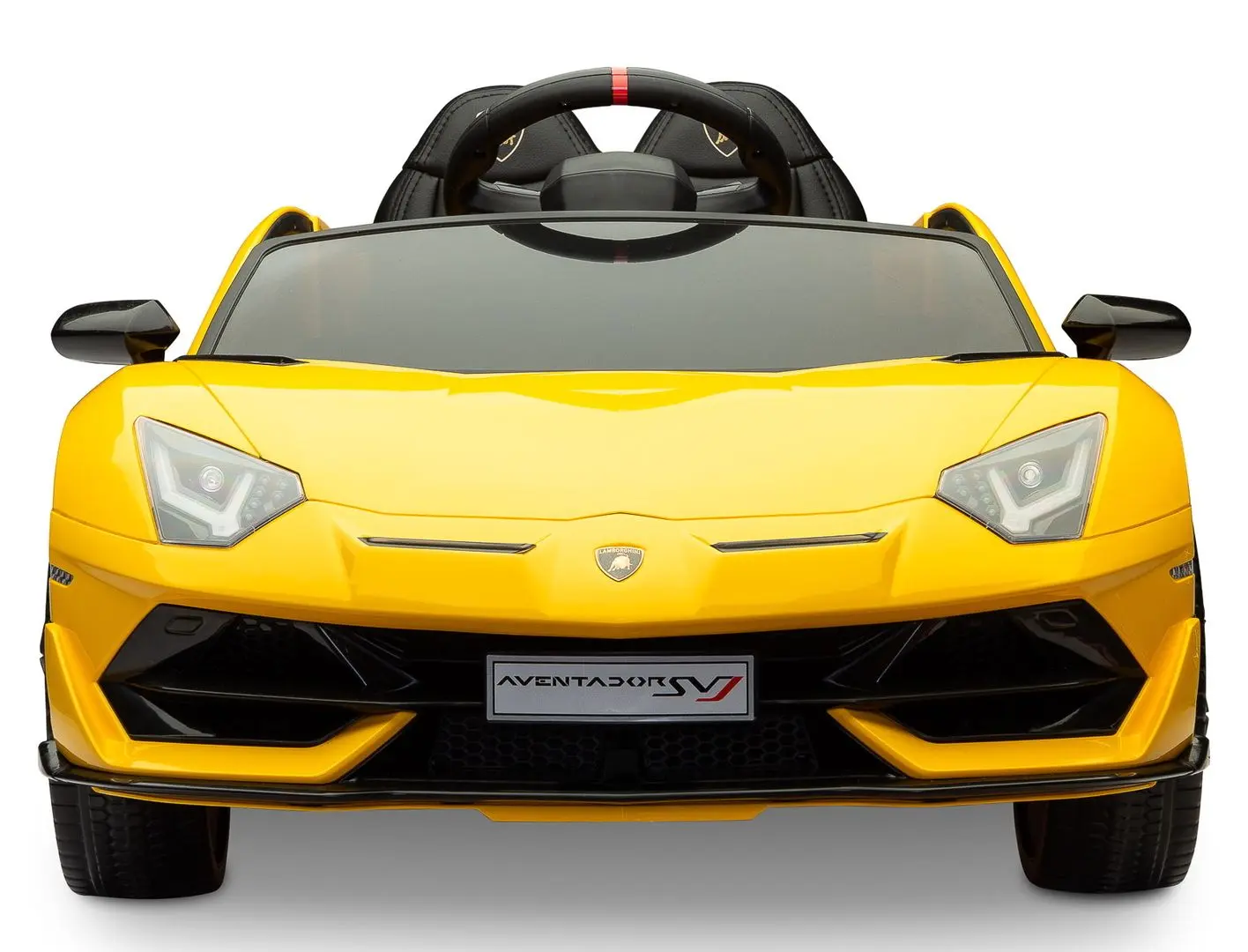 Masinuta electrica Toyz Lamborghini Aventador SVJ (Yellow) - 6
