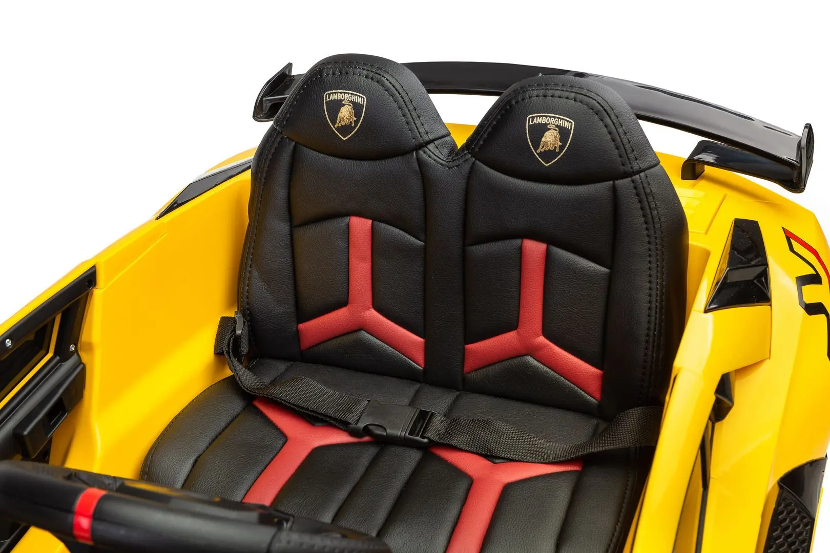 Masinuta electrica Toyz Lamborghini Aventador SVJ (Yellow) - 10