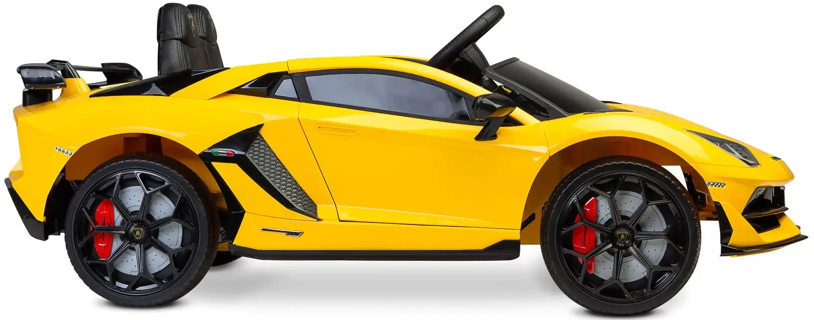 Электромобиль Toyz Lamborghini Aventador SVJ (Yellow) - 4