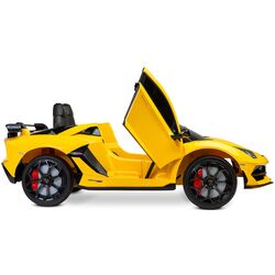 Электромобиль Toyz Lamborghini Aventador SVJ (Yellow) Thumb