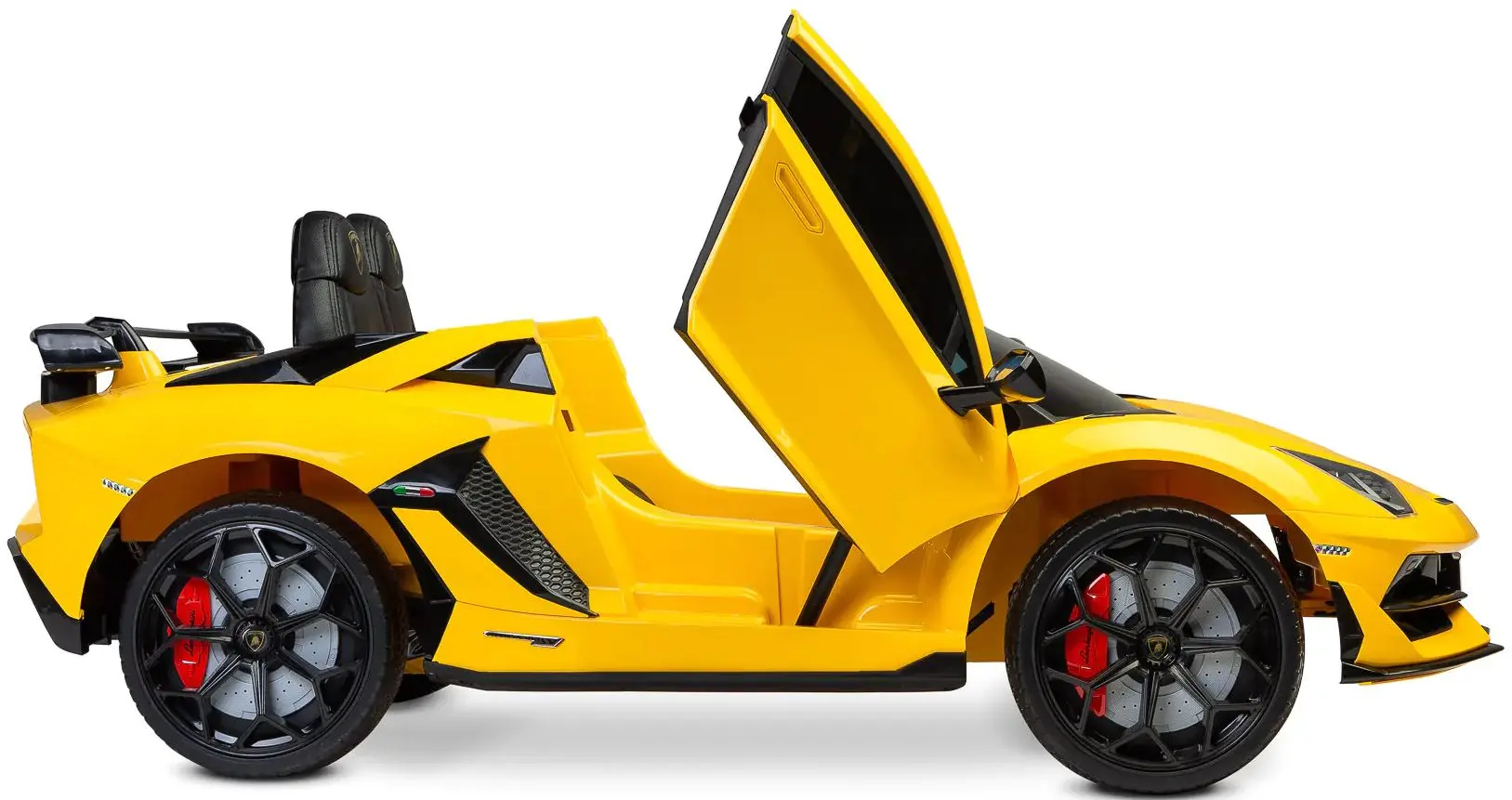 Электромобиль Toyz Lamborghini Aventador SVJ (Yellow) - 5