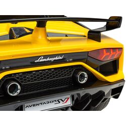 Электромобиль Toyz Lamborghini Aventador SVJ (Yellow) Thumb