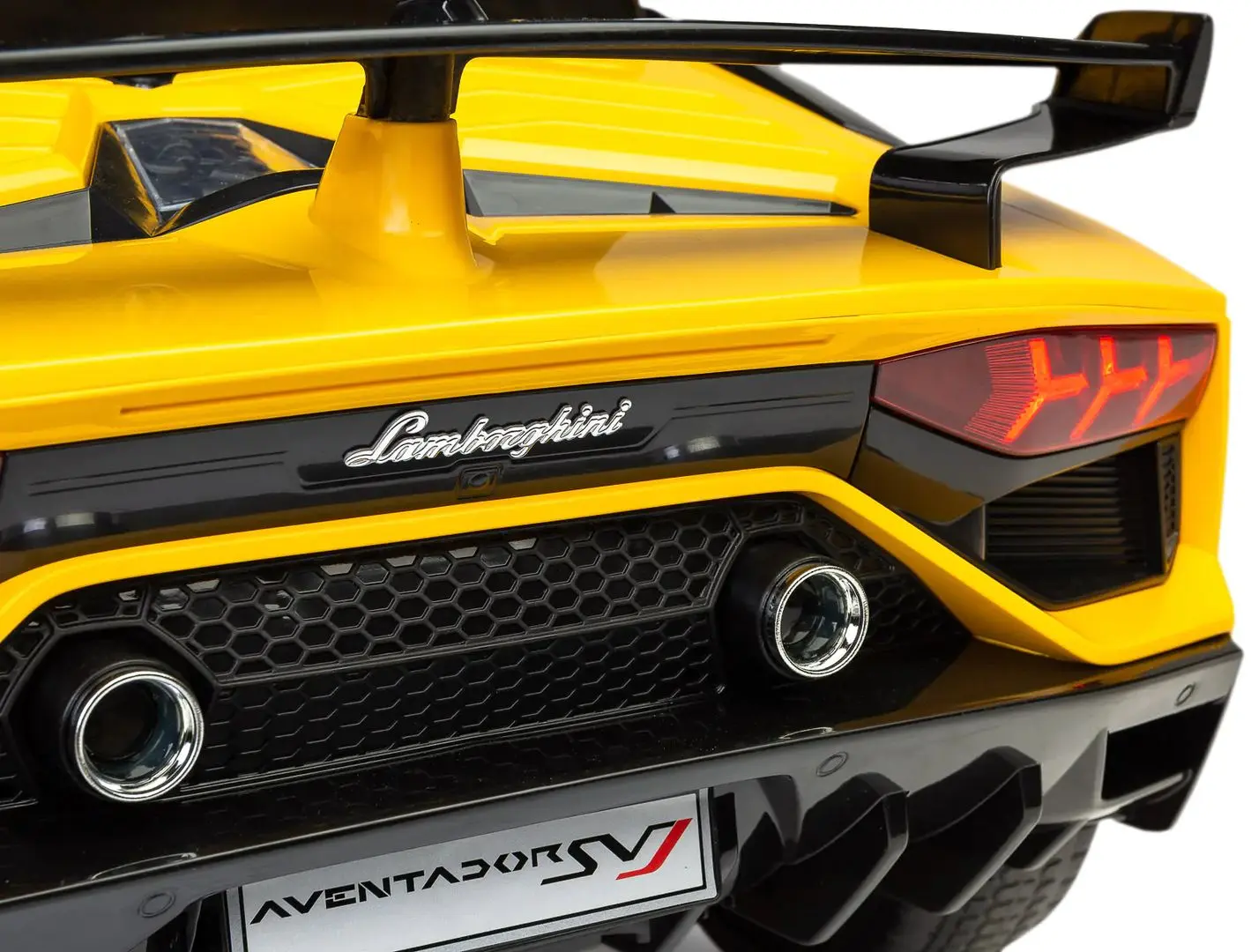 Электромобиль Toyz Lamborghini Aventador SVJ (Yellow) - 7