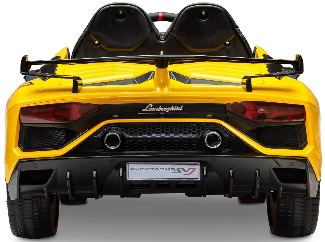 Электромобиль Toyz Lamborghini Aventador SVJ (Yellow) - 9