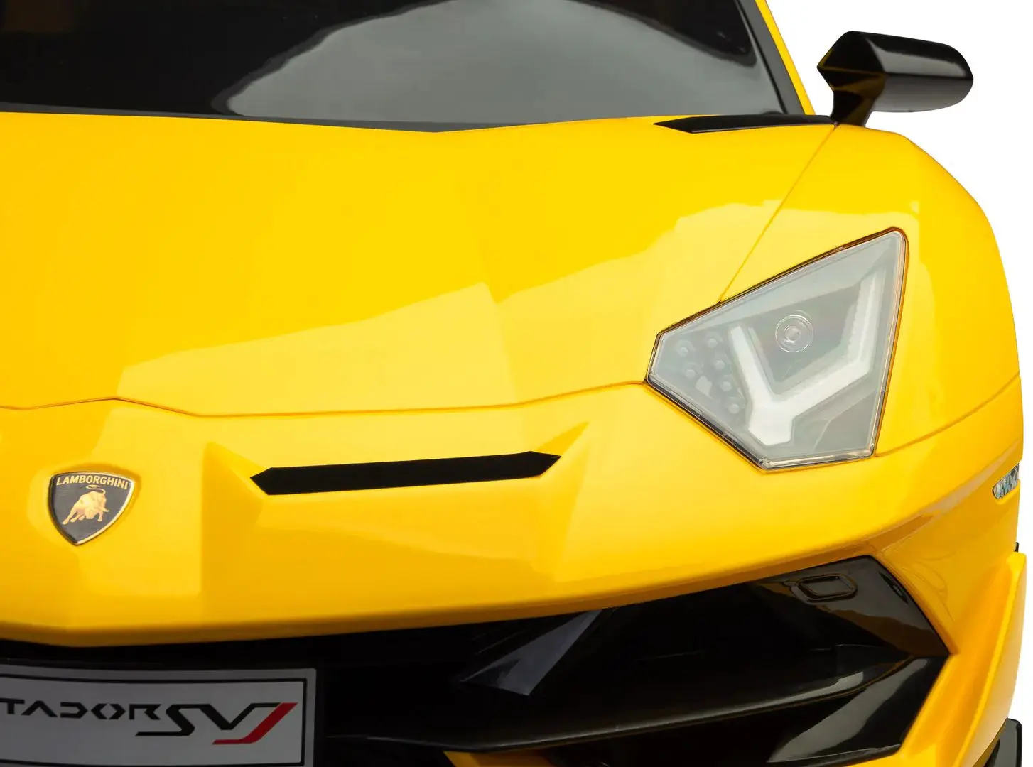 Электромобиль Toyz Lamborghini Aventador SVJ (Yellow) - 10