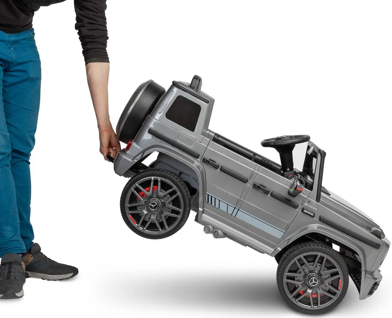 Электромобиль Toyz Mercedes Benz AMG G63 (Silver) - 14