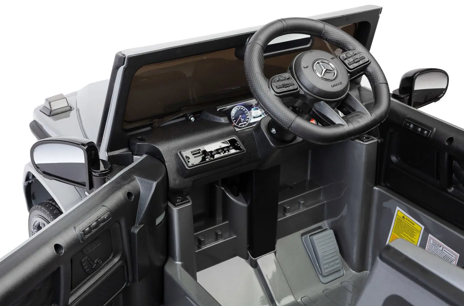 Электромобиль Toyz Mercedes Benz AMG G63 (Silver) - 9