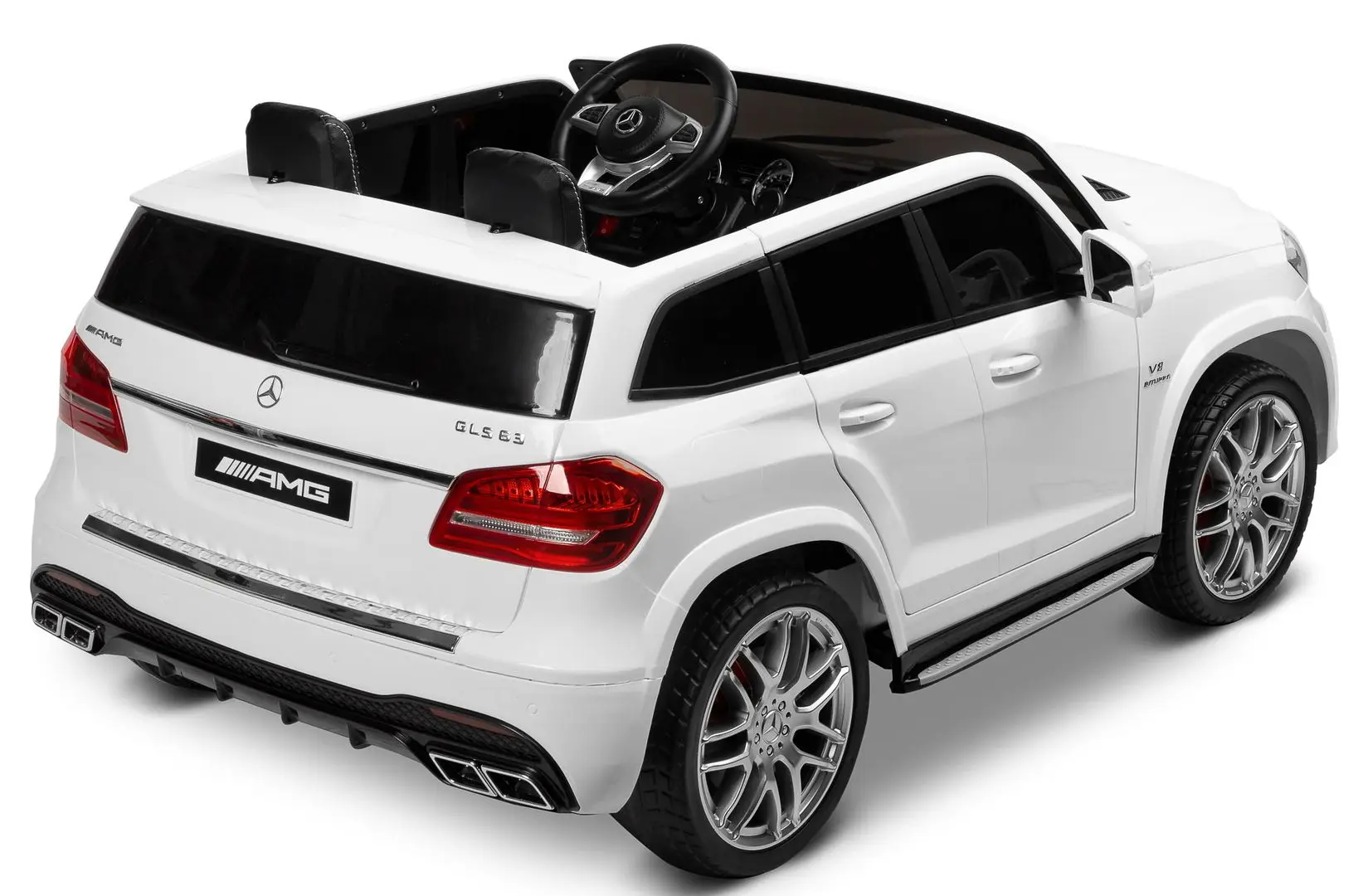 Электромобиль Toyz Mercedes GLS63 AMG (White) - 3