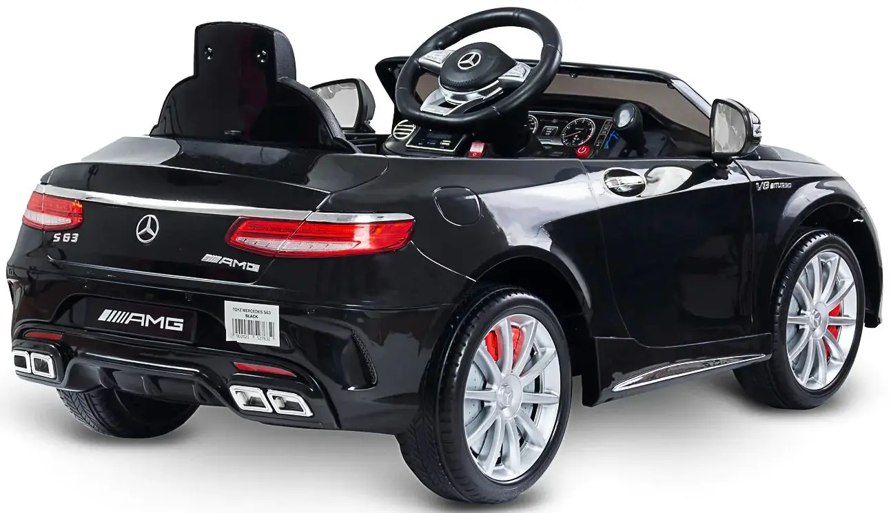 Электромобиль Toyz Mercedes S63 AMG (Black) - 4
