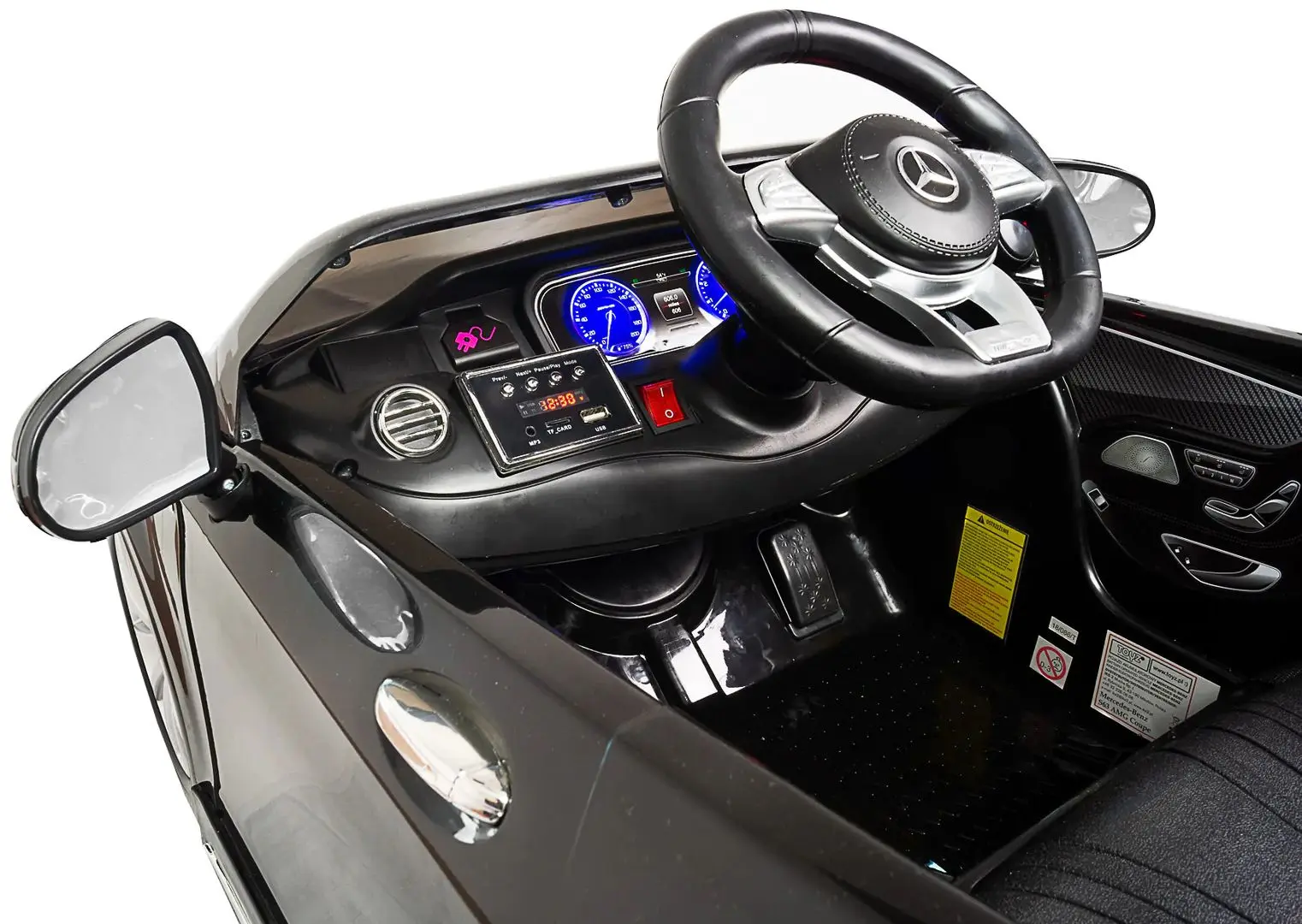 Электромобиль Toyz Mercedes S63 AMG (Black) - 7