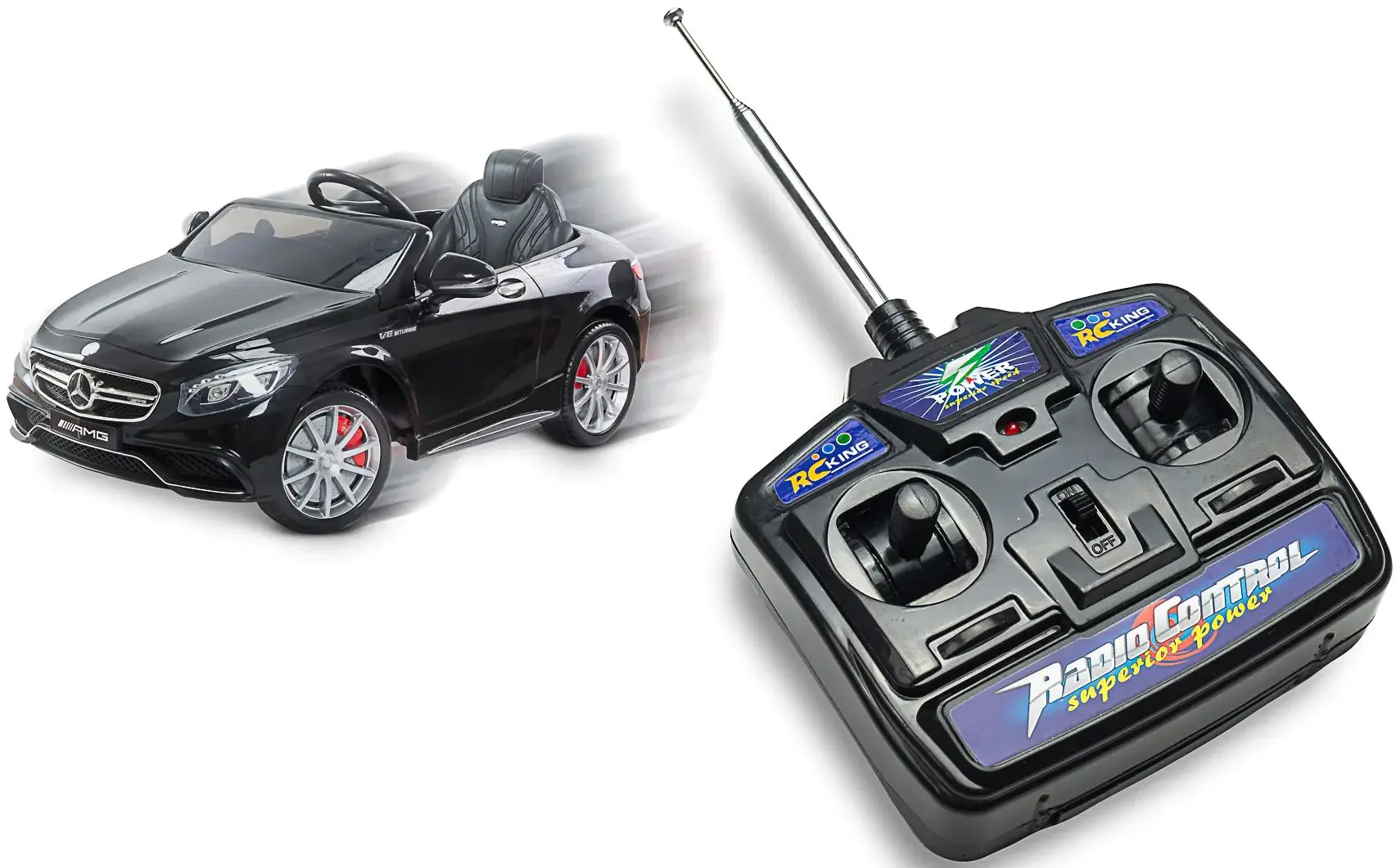 Электромобиль Toyz Mercedes S63 AMG (Black) - 10