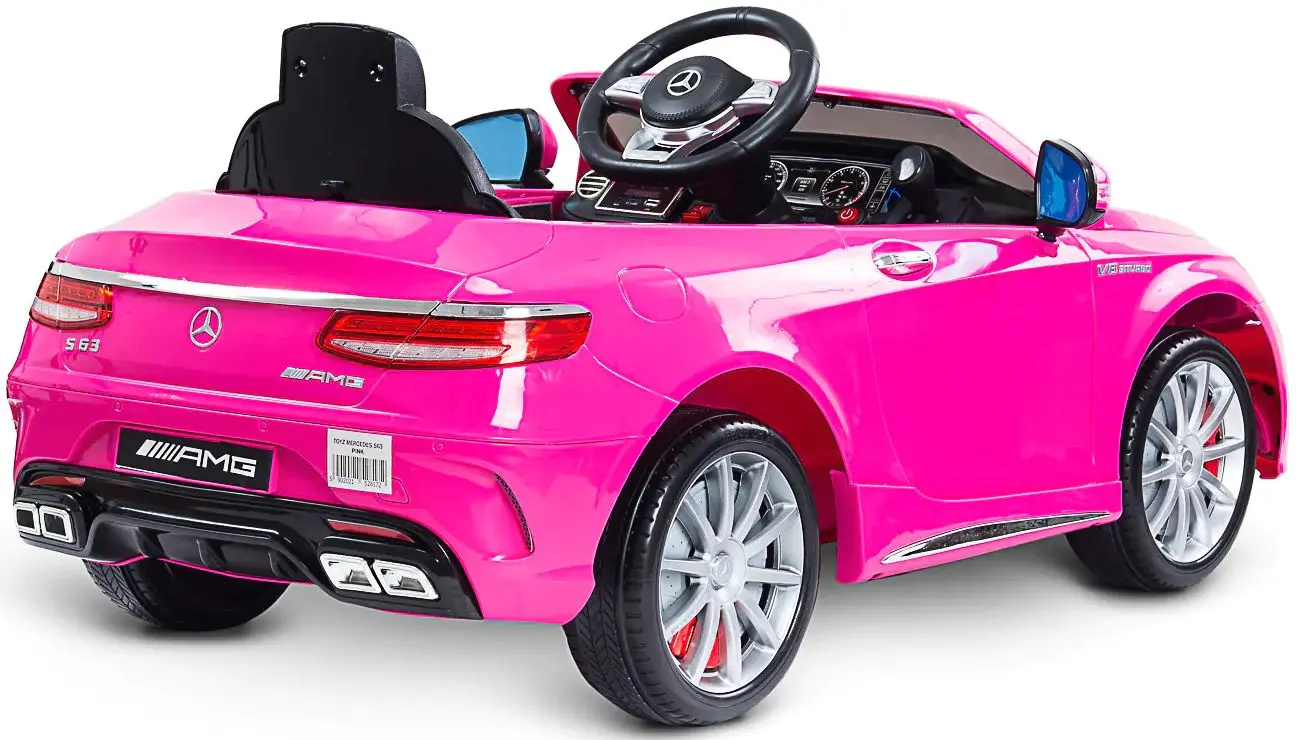 Электромобиль Toyz Mercedes S63 AMG (Pink) - 4