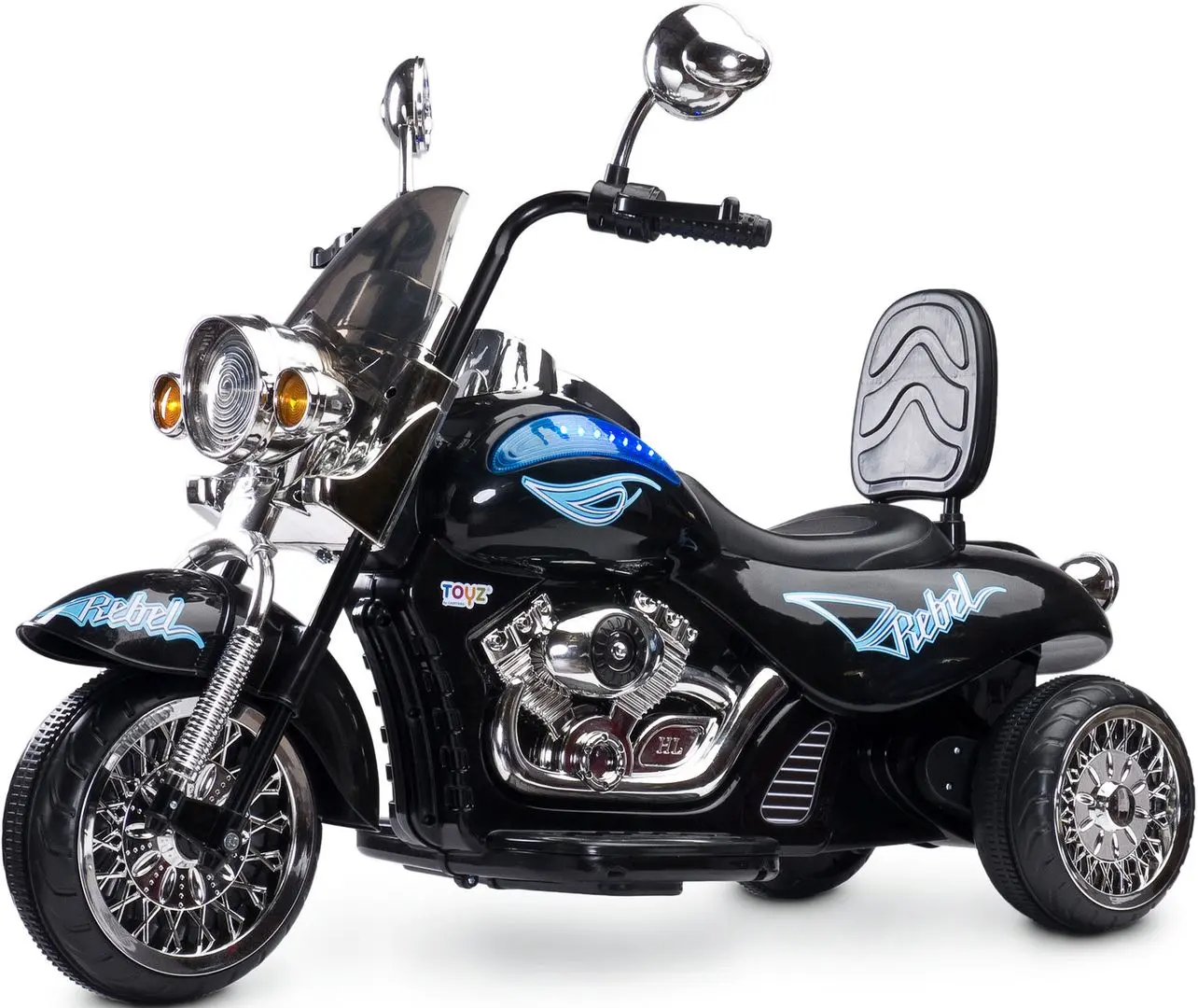 Электромотоцикл Toyz Rebel (Black) - 2