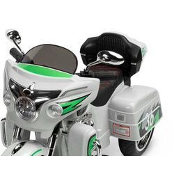 Motocicletă electrică Toyz Riot (Light Gray) Thumb