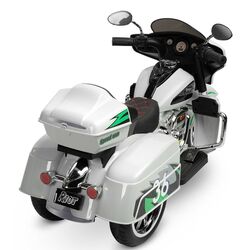 Motocicletă electrică Toyz Riot (Light Gray) Thumb