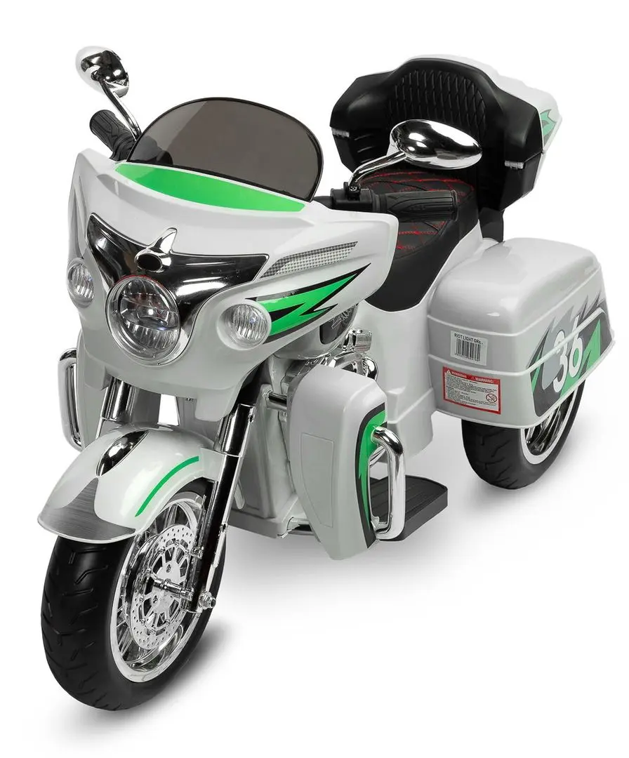 Motocicletă electrică Toyz Riot (Light Gray)