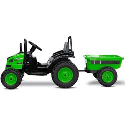 Электротрактор с прицепом Toyz Hector (Green) Thumb