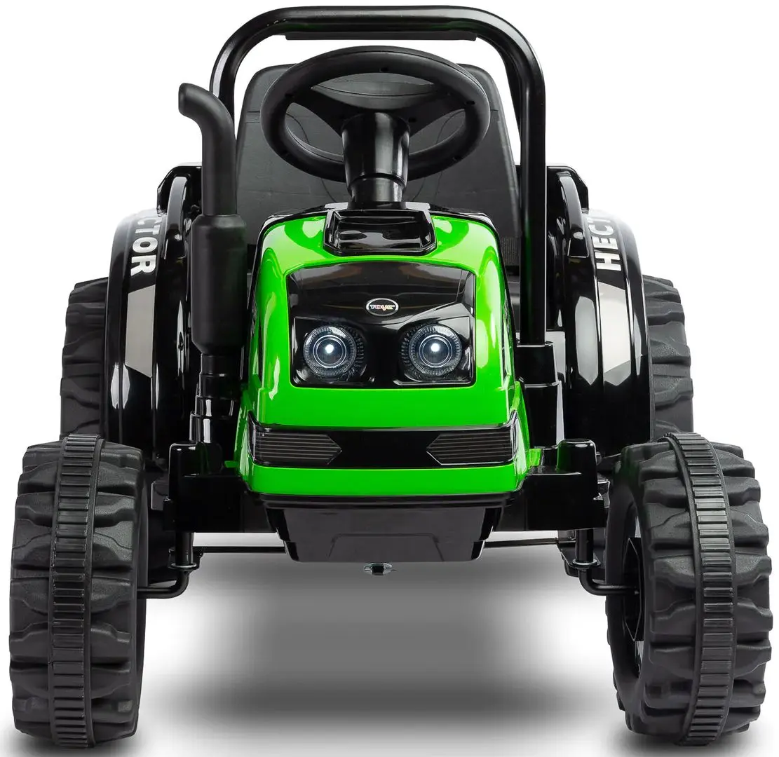 Электротрактор с прицепом Toyz Hector (Green) - 15