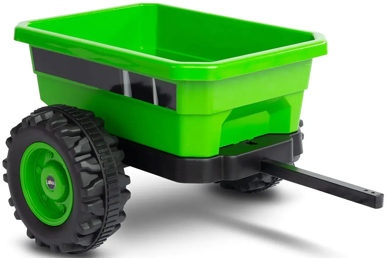 Электротрактор с прицепом Toyz Hector (Green) - 13