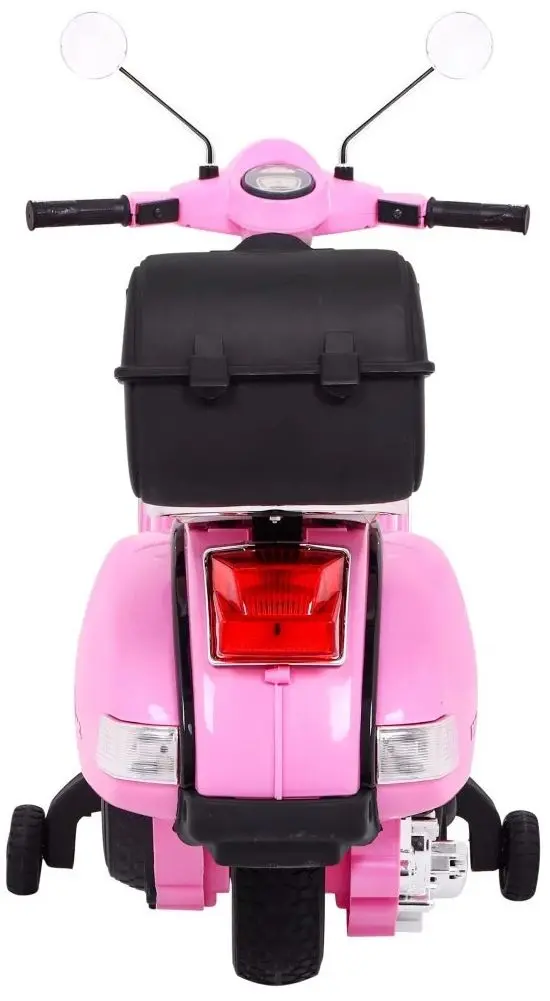 Электроскутер Ramiz Vespa Roses (Pink) - 4