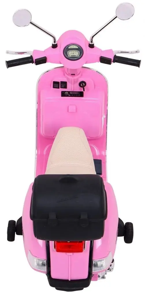 Электроскутер Ramiz Vespa Roses (Pink) - 5