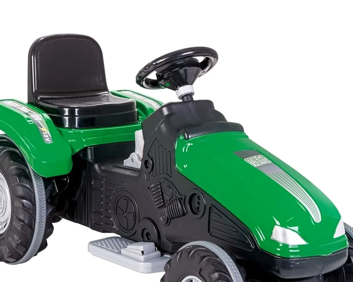 Tractor electric Woopie Farmer PowerTrac 28644 (Green) - 2