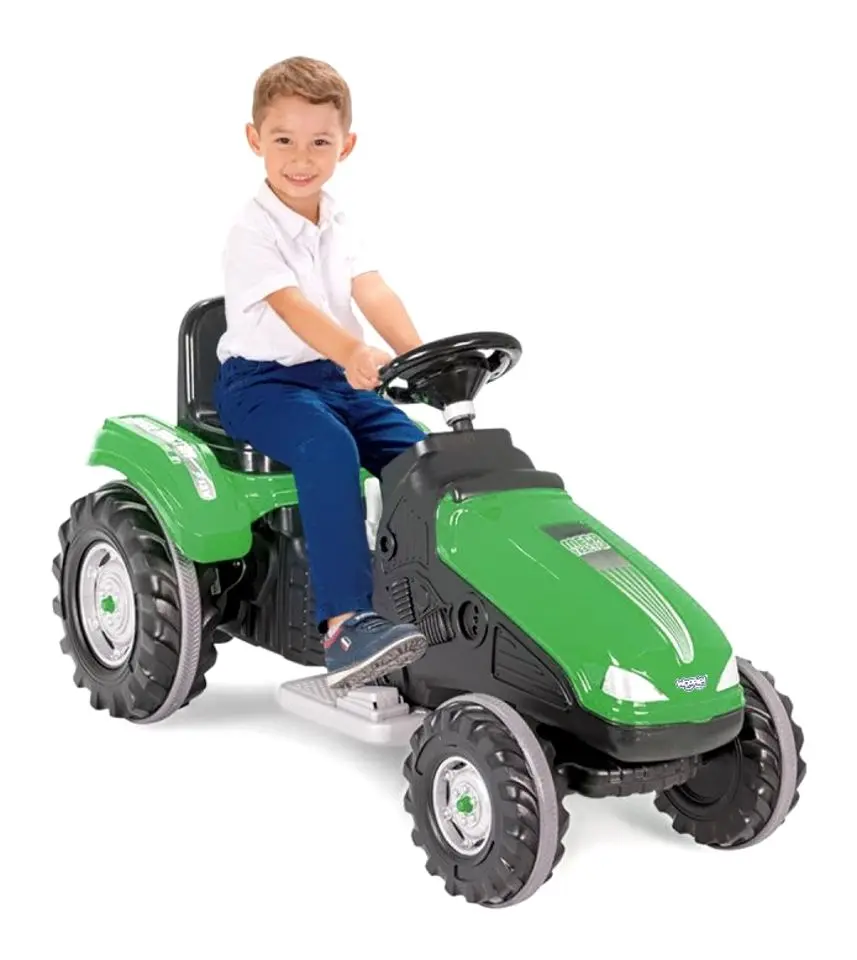 Tractor electric Woopie Farmer PowerTrac 28644 (Green) - 3