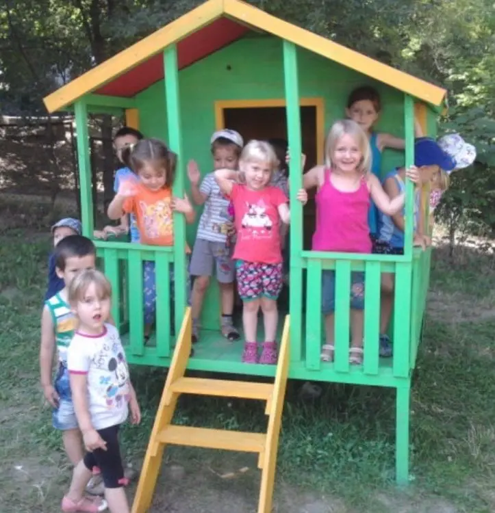 Игровой комплекс NZ Домик-Веранда - 2