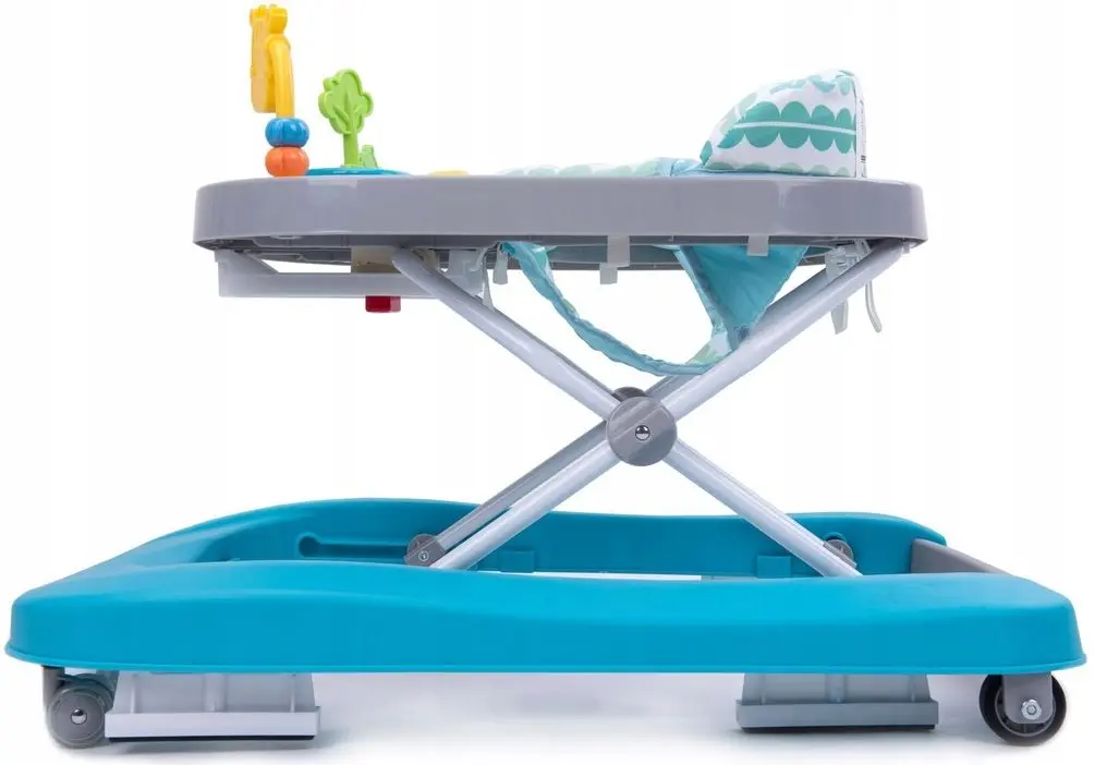 Ходунок 4Baby Walk'n Push (Turkus/Grey) - 4