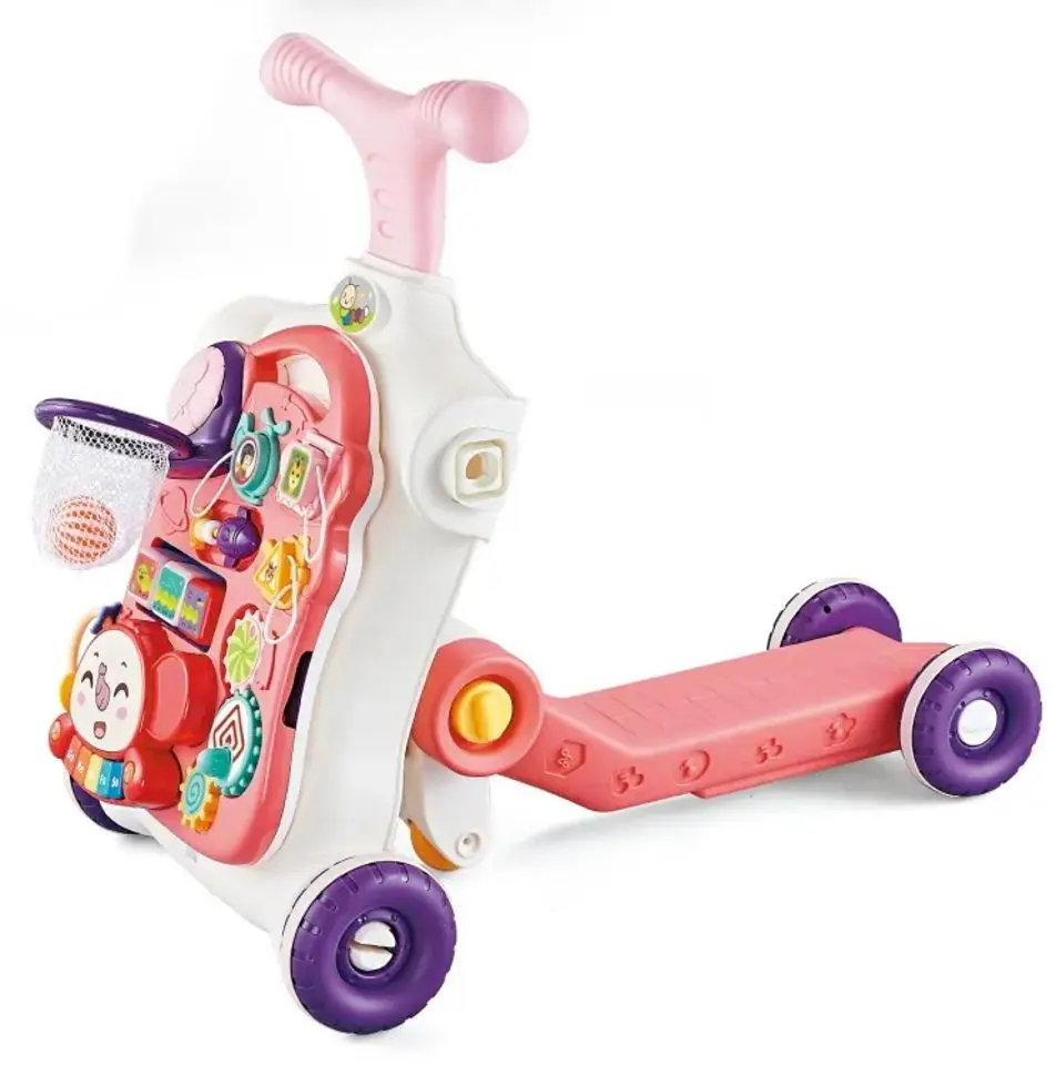 Ходунок интерактивный 5в1 AliBibi MWH5283867 (Pink/White)