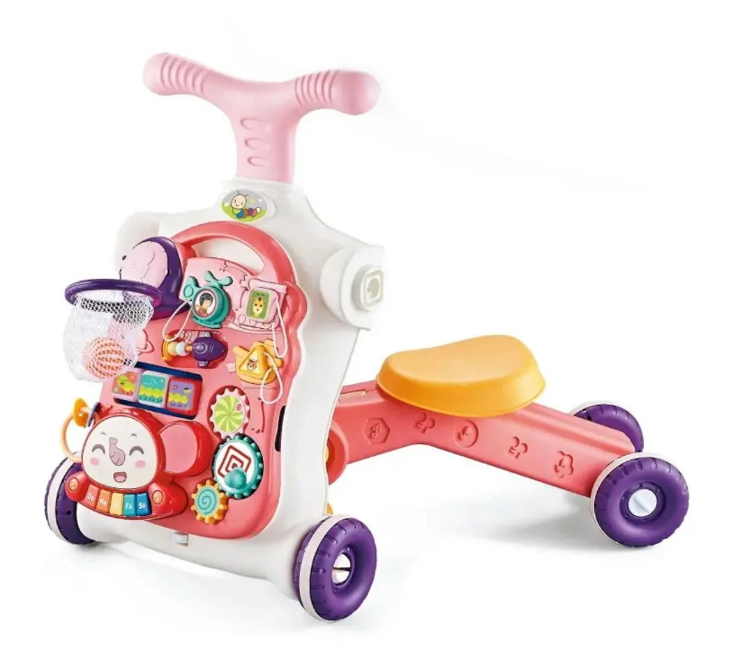 Ходунок интерактивный 5в1 AliBibi MWH5283867 (Pink/White)